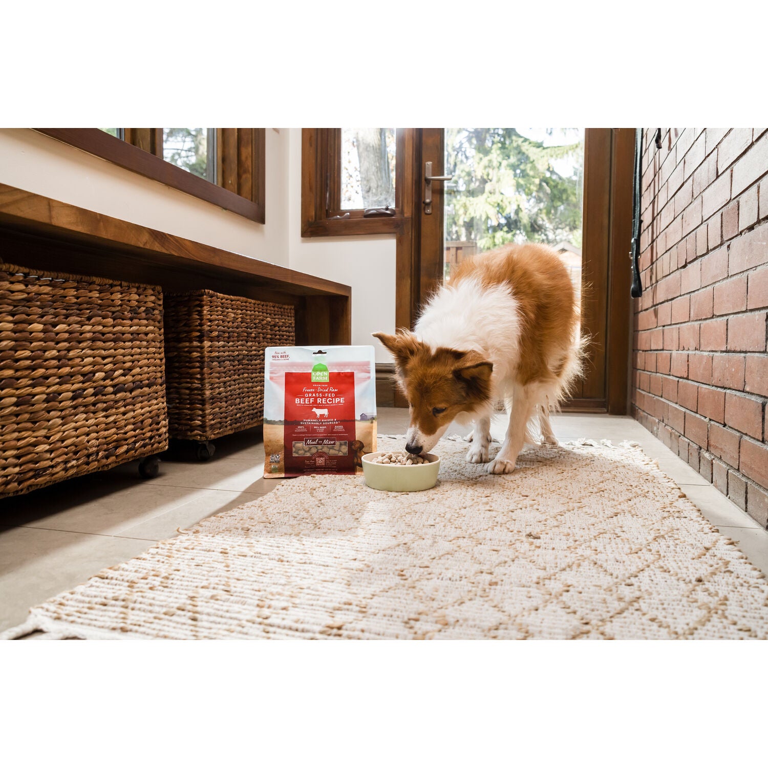 Open Farm Freeze Dried Raw Morsels Grass-Fed Beef Dog Food & Dog Food Topper, 13.5Oz