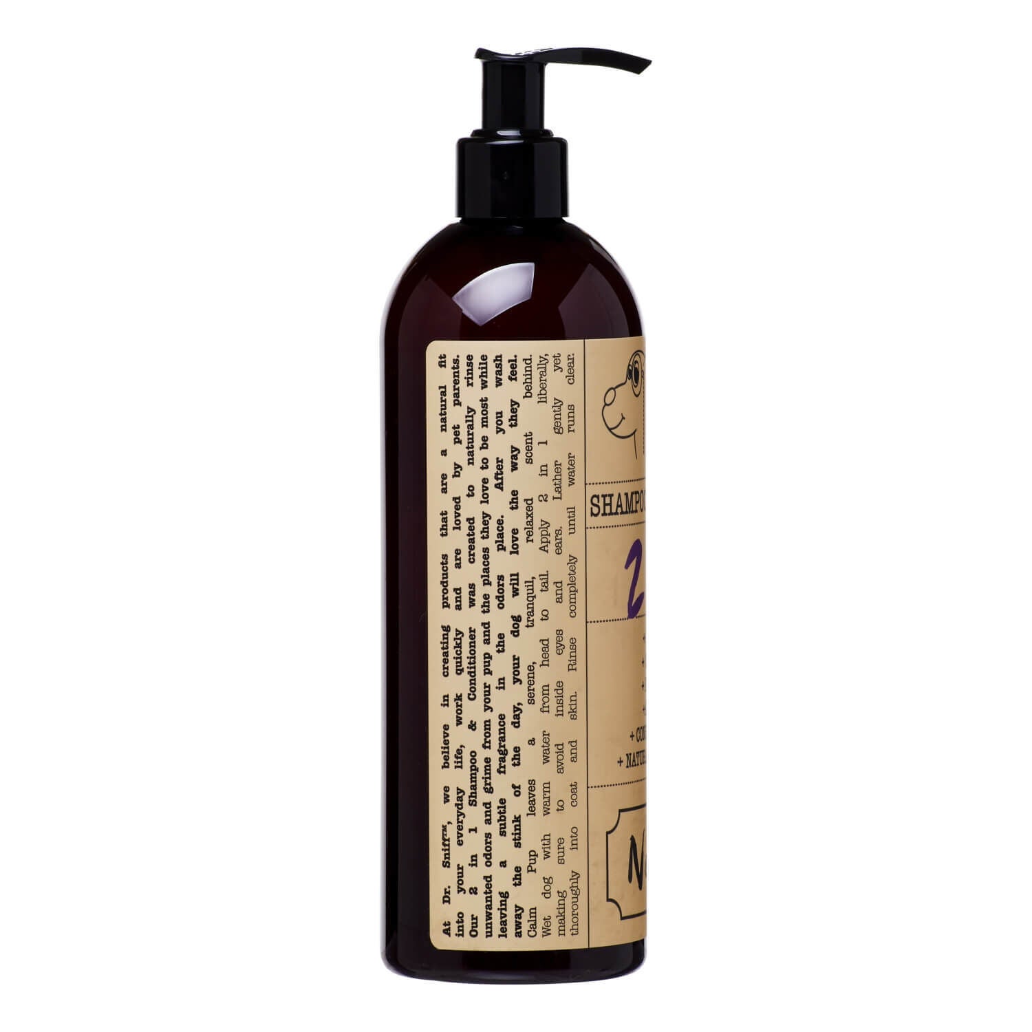 2 In 1 Dog Shampoo And Conditioner By Dr. Sniff 511 Lavender