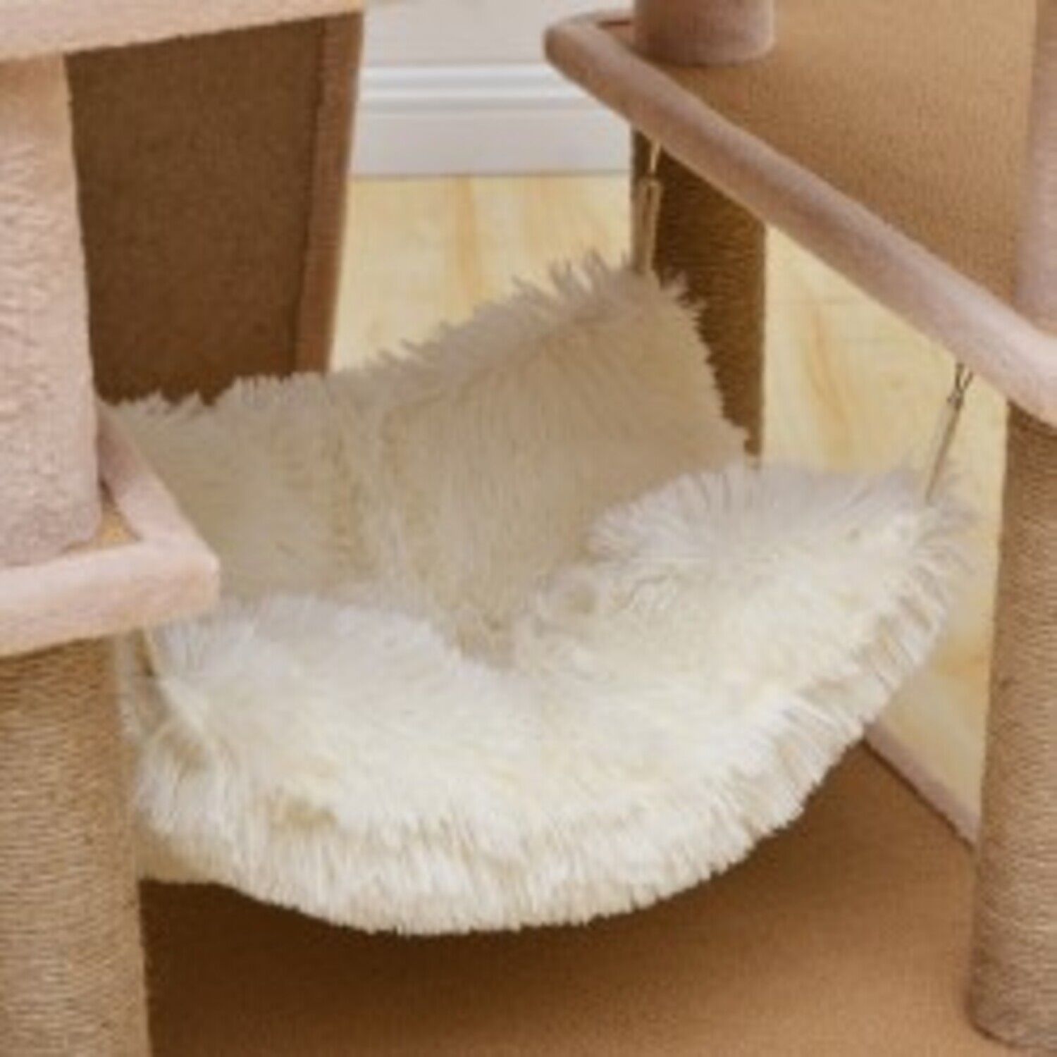 Catry Castle 7-Level Cat Tree With Cat Hammock, Scratching Post, And Playful Toys, 74.5"