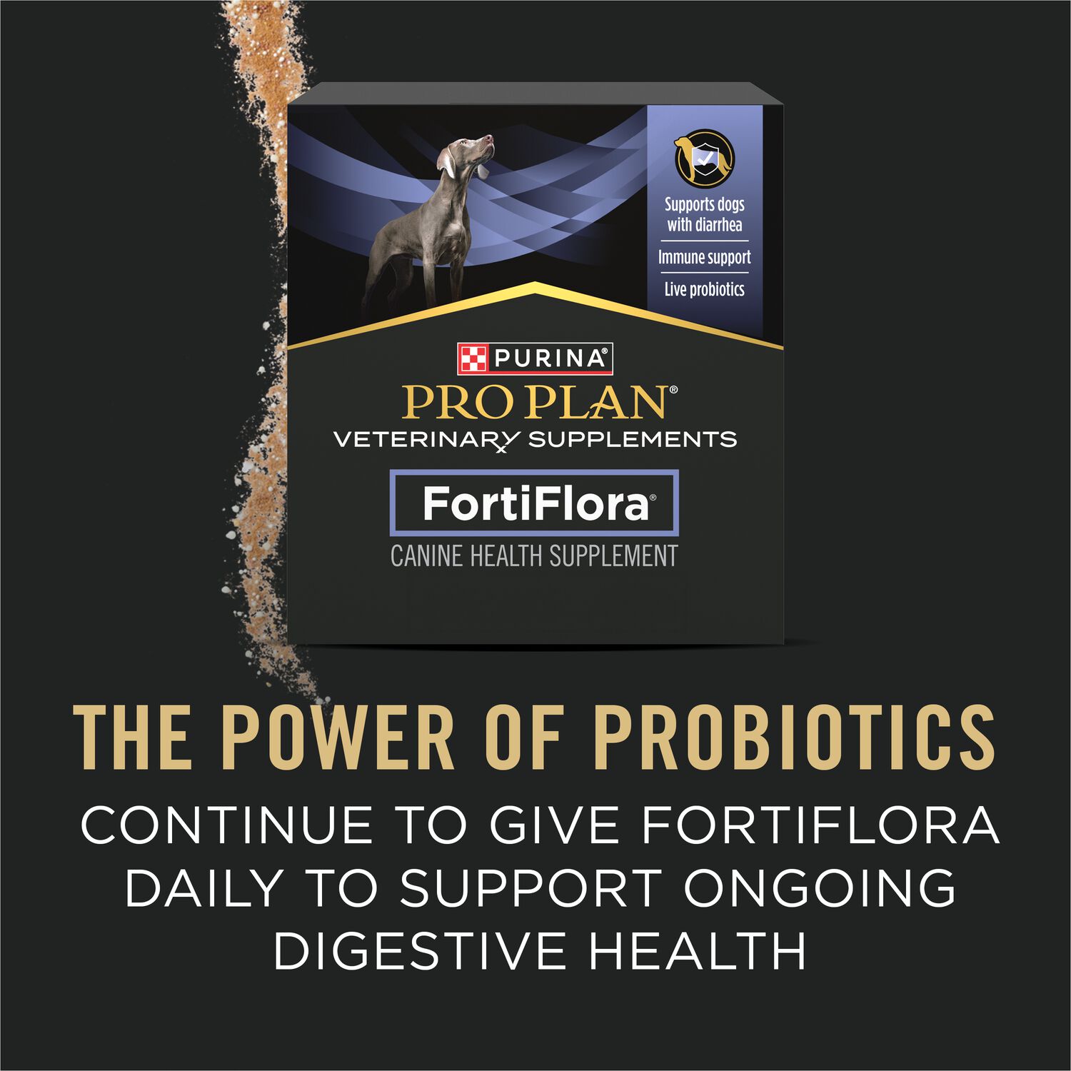 Purina Pro Plan Veterinary Supplements Fortiflora Diarrhea Response Kit For Large Breed Dogs