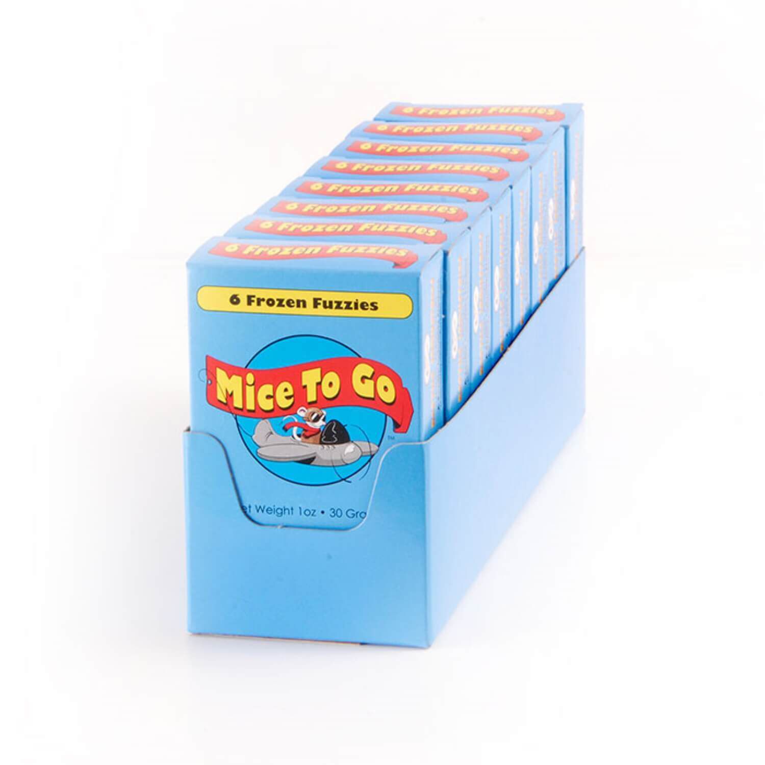 Mice To Go - Fuzzies Mice Frozen Reptile Food - 6 Count