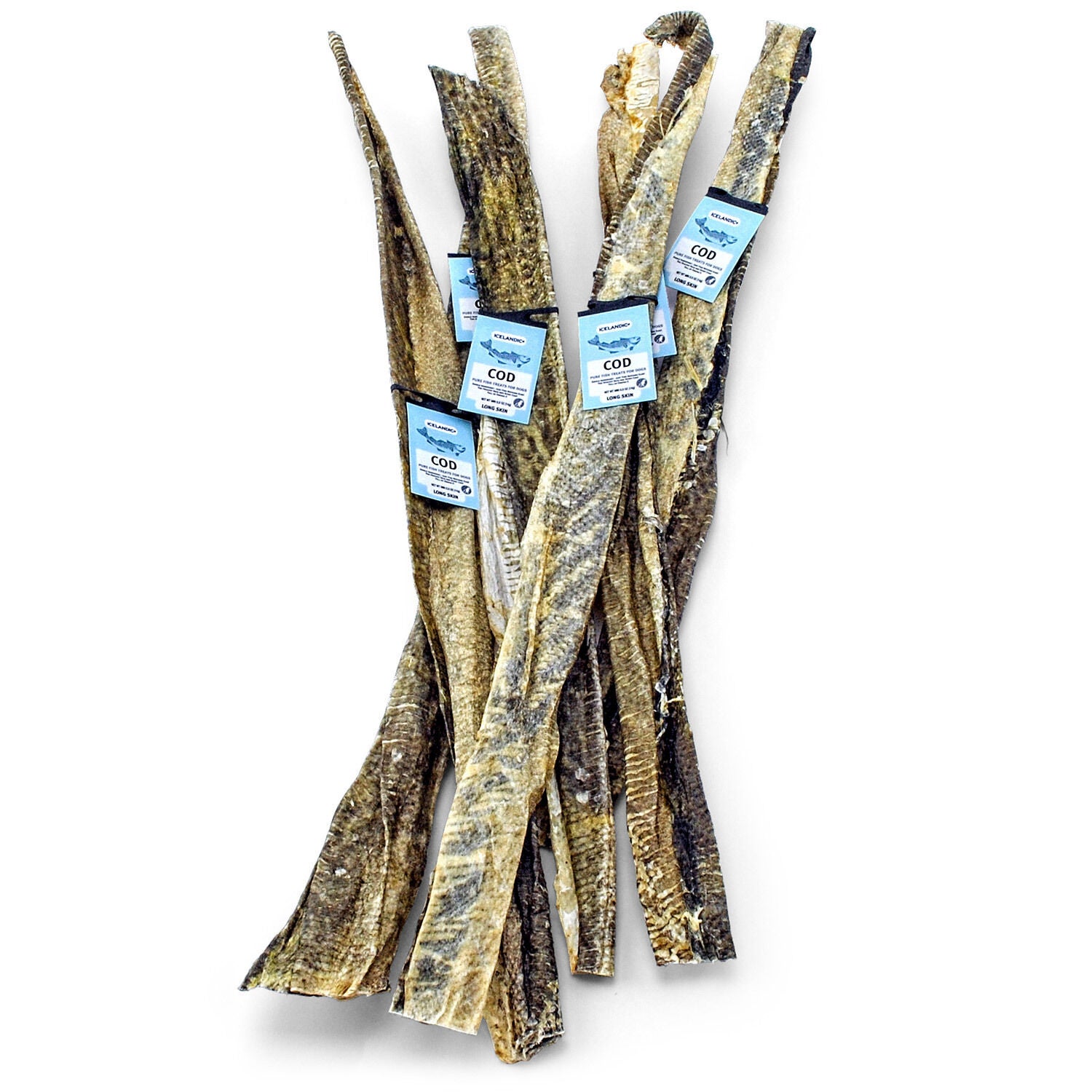 Icelandic+ Cod Long Skin Dog Treat