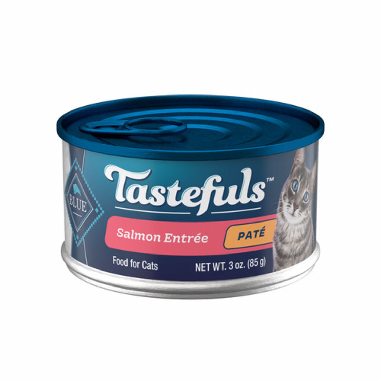 Blue Buffalo Wilderness Grain-Free Adult Wet Cat Food, Salmon Recipe, 5.5-Oz Can