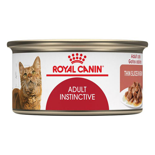 Feline Health Nutrition Adult Instinctive Thin Slices In Gravy Cat Food