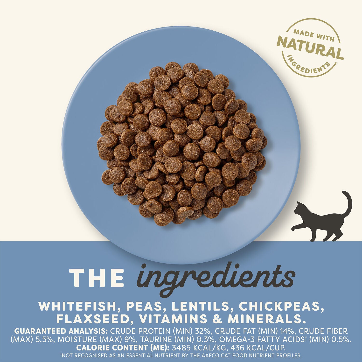 Applaws&trade; Natural Dry Cat Food Whitefish Recipe, 4 Lb
