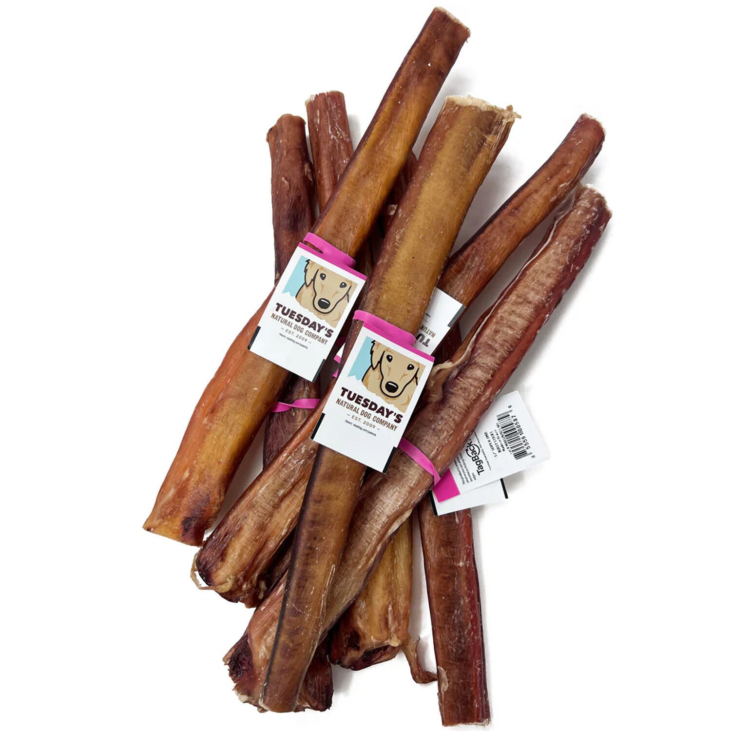 Performatrin Ultra Odor Free Super Jumbo Bully Stick Dog Treat, 12"