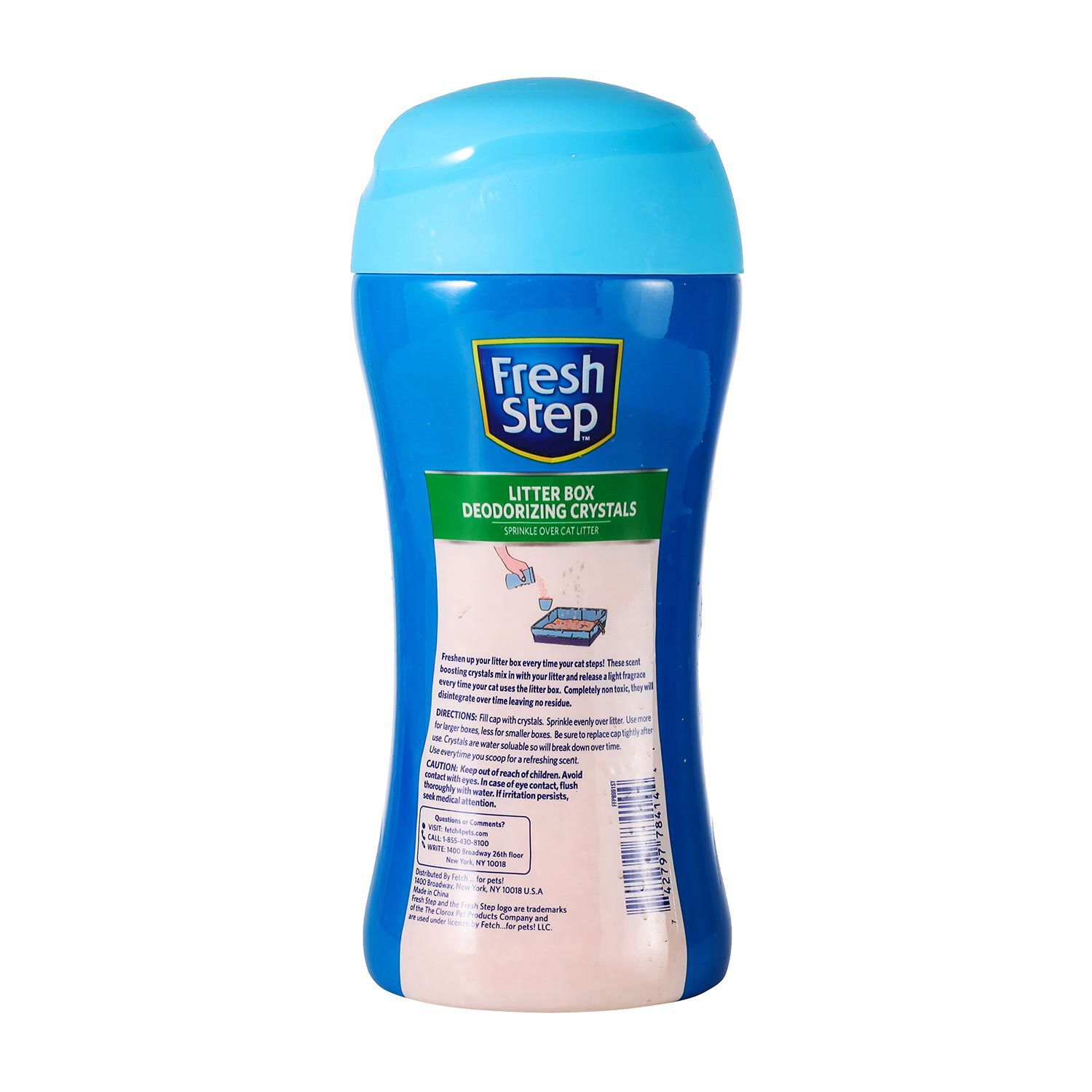 Fresh step litter box scent crystals store
