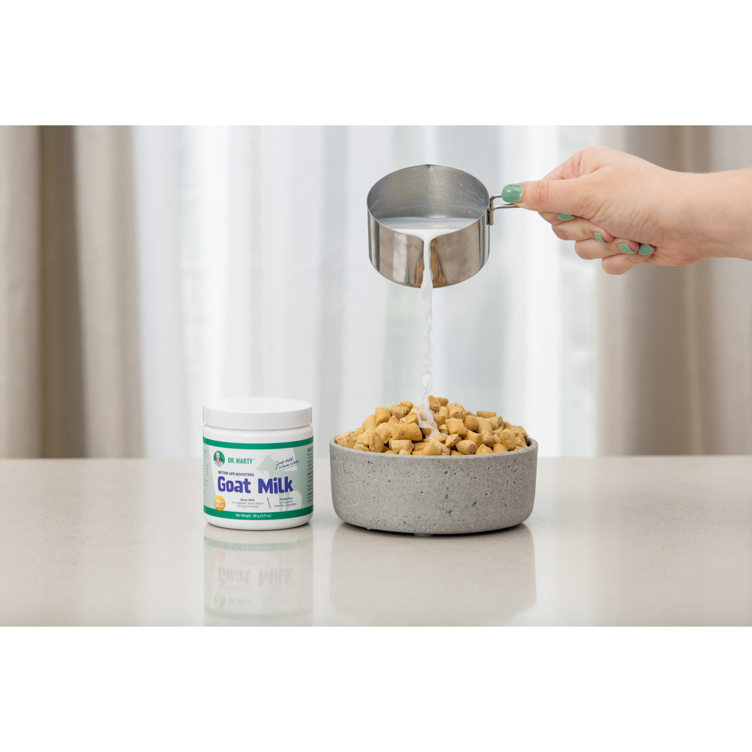 Dr. Marty Better Life Boosters Dehydrated Goat Milk Dog Food Supplement