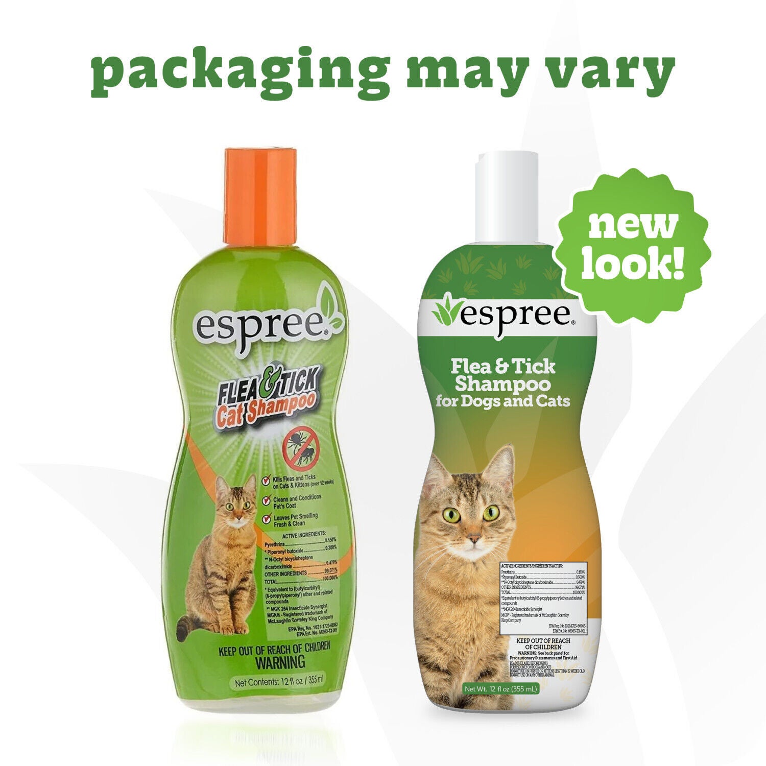 Espree Flea & Tick Cat Shampoo, 12-Oz