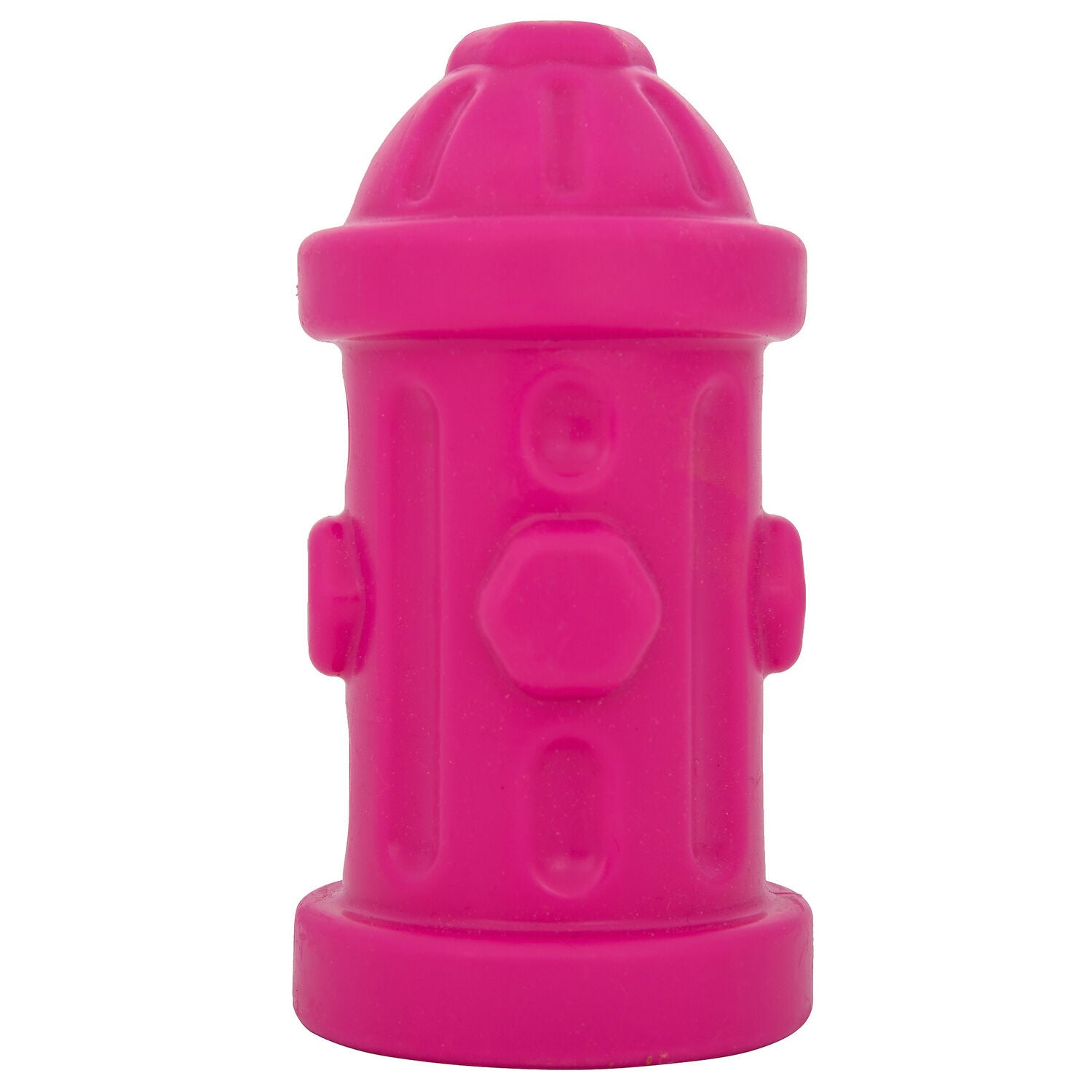 Chews Hues Pink Hydrant Squeaker Medium To Large Sized Dog Toy