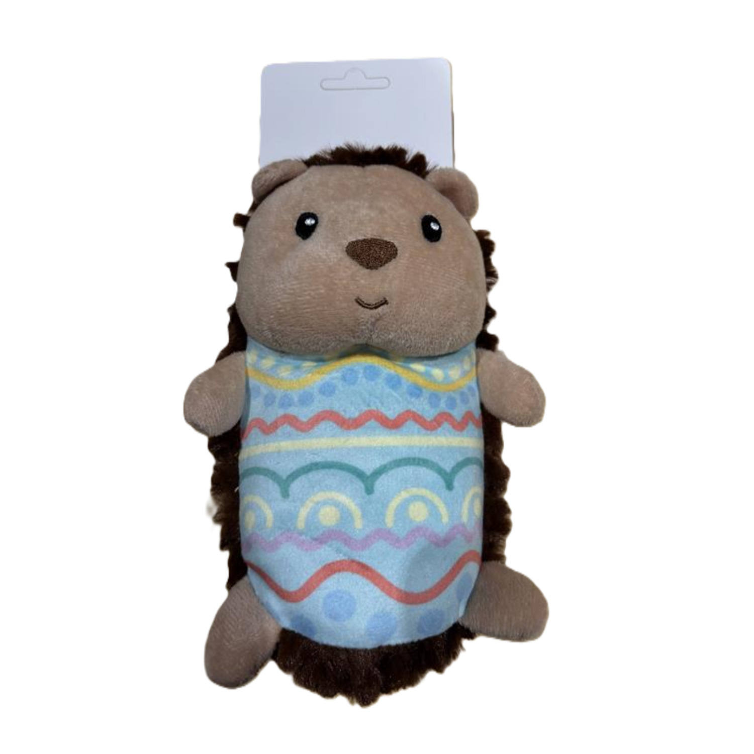 #Bff Easter Hedgehog Plush Squeaky Dog Toy, 8"