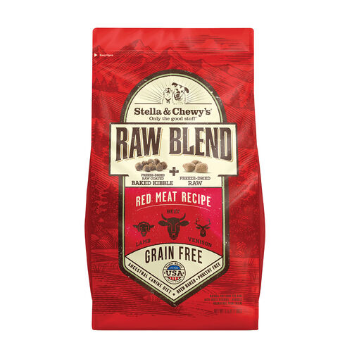 Dog Raw Blend Kibble Red Meat Recipe