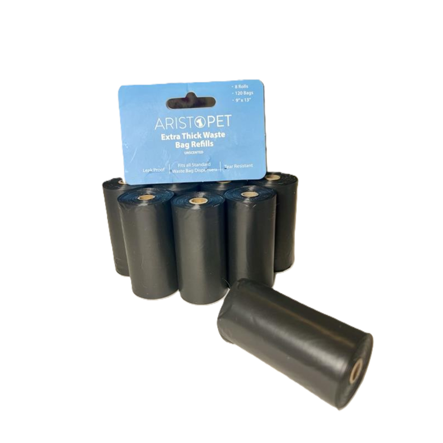 Aristopet Extra Thick Unscented Dog Poop Bags, 16 Rolls - 240 Bags