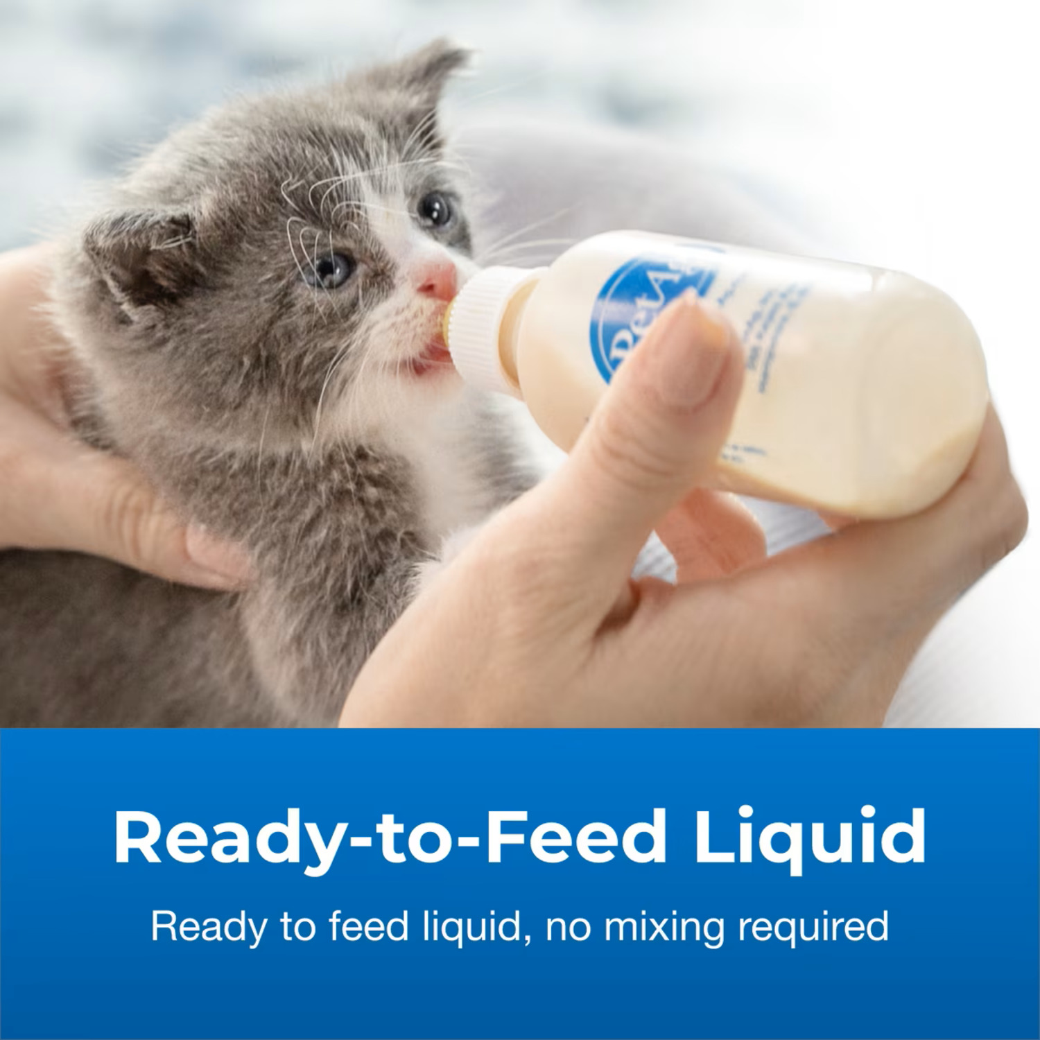 Petag Kitten Milk Replacer Liquid Kitten Supplement, 16-Fl Oz
