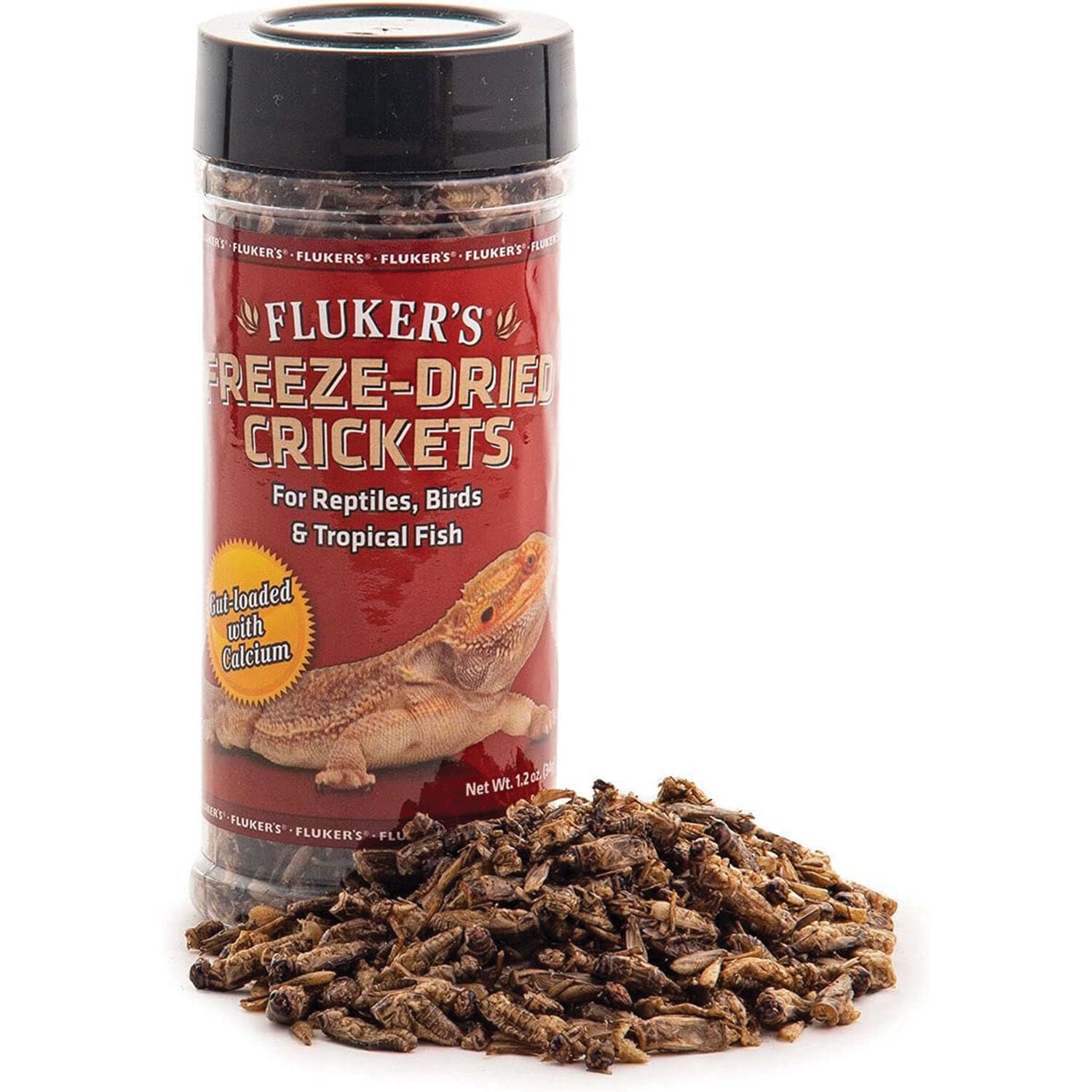Fluker's Freeze Dried Crickets Reptile Food