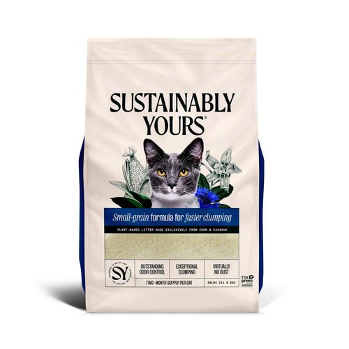 Sustainably Yours Small Grain Fast Clumping Cat Litter