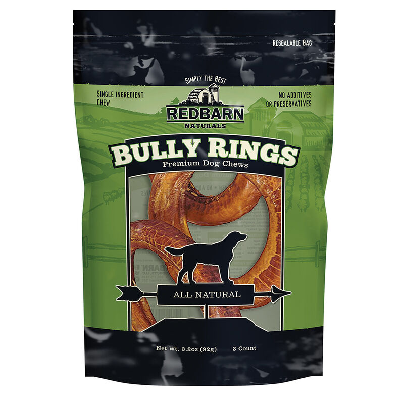 Small Bully Rings Dog Treat image number 1