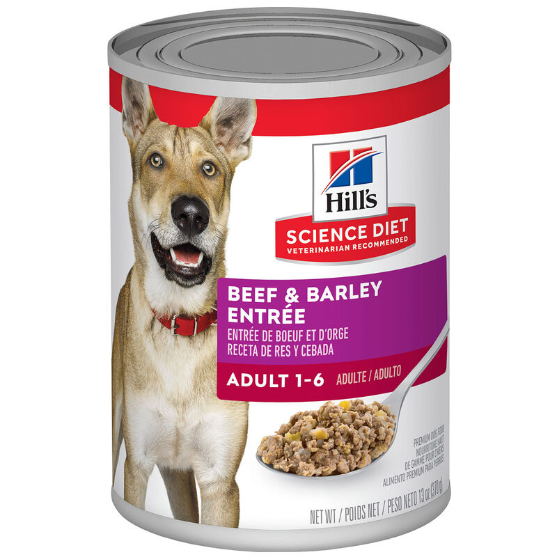 Hills Science Diet Adult Beef & Barley Entree Dog Food image number 1
