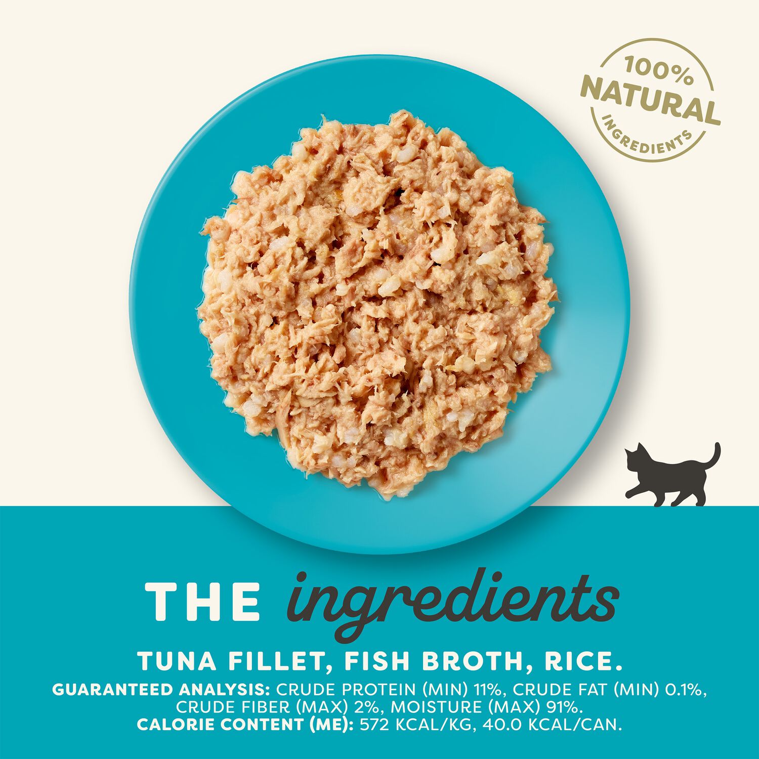 Applaws&trade; Natural Wet Cat Food For Kittens, Tuna Fillet Recipe In Broth, 2.47-Oz Pack Of 24