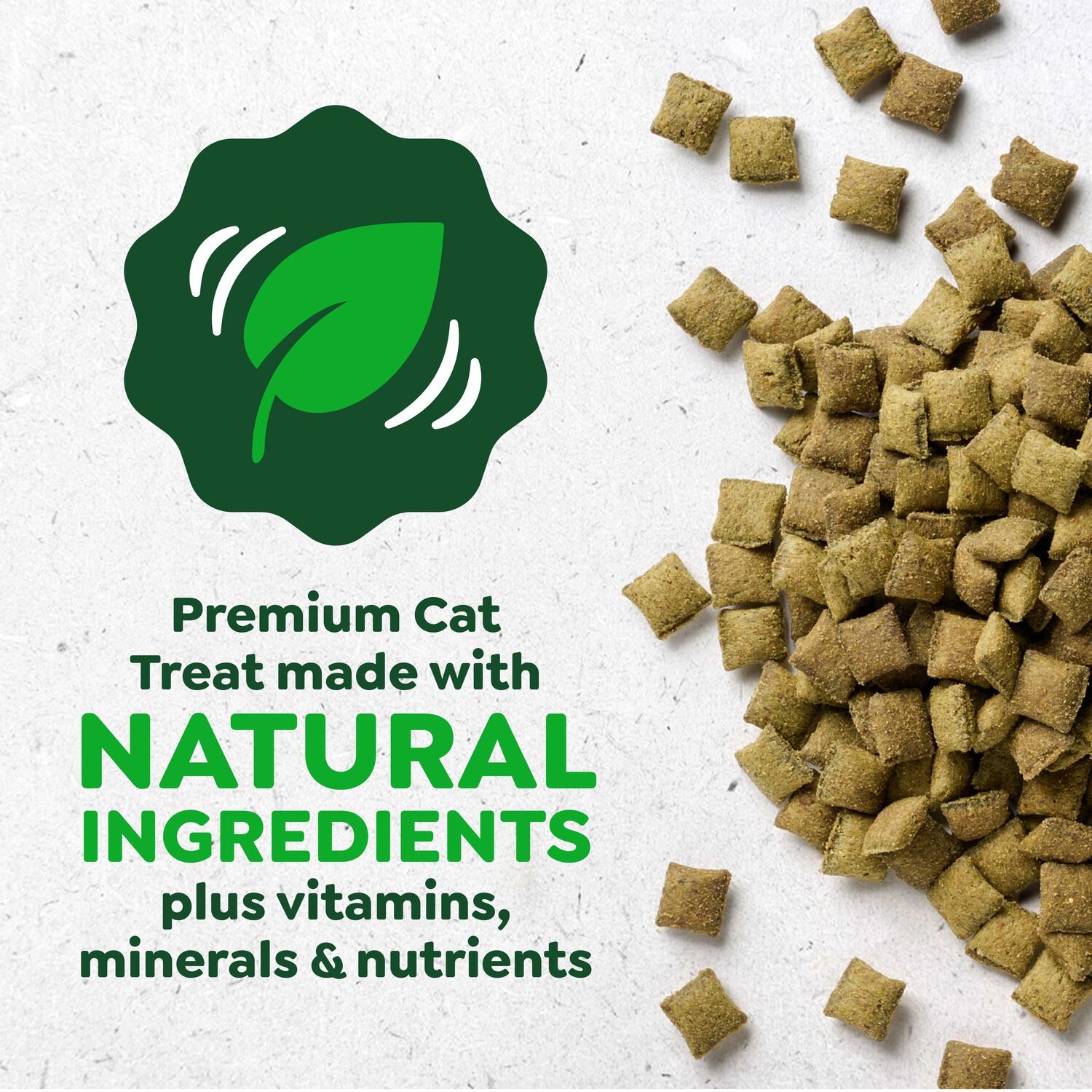 Greenies Feline Smartbites Skin & Fur Health Salmon Flavor Cat Treats, 2.1-Oz