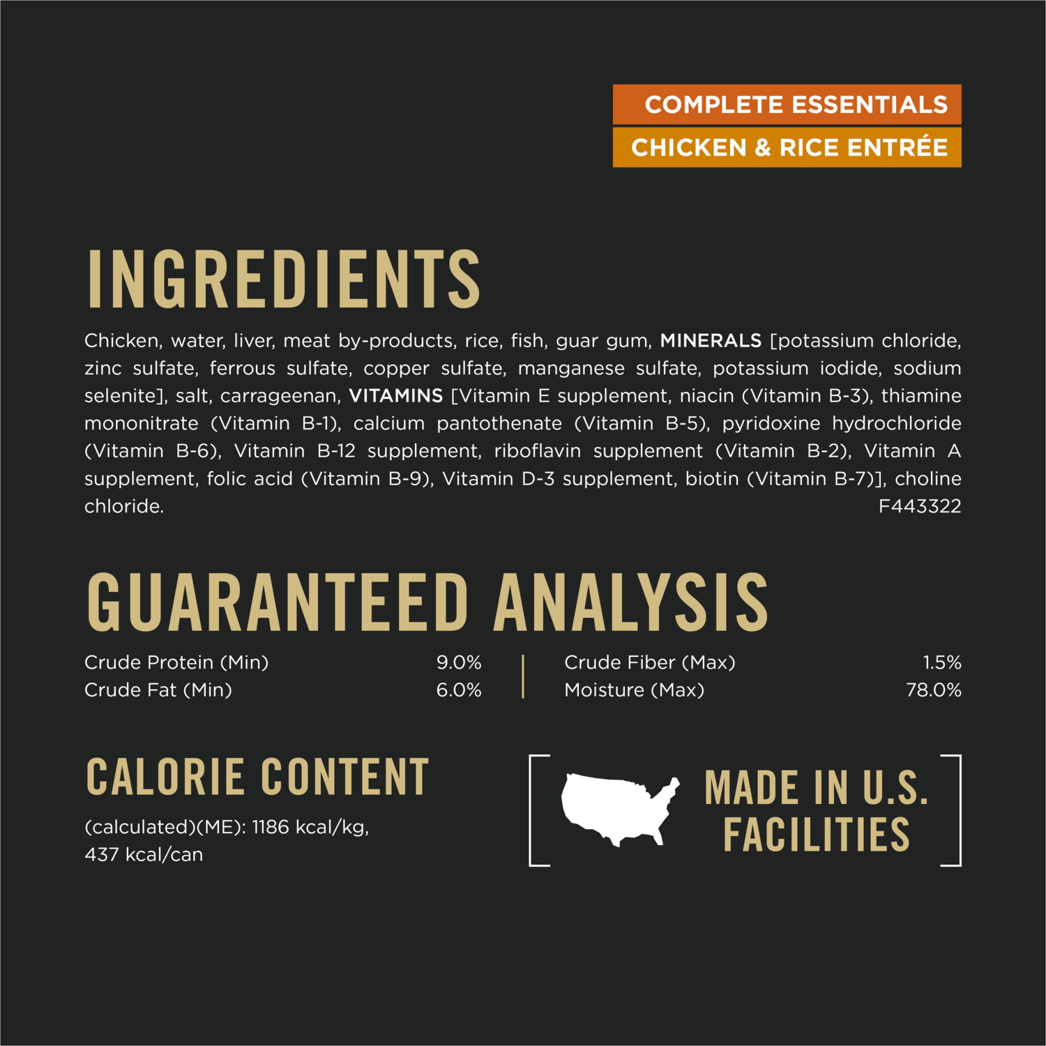Purina Pro Plan Complete Essentials Classic Pate Wet Dog Food, Chicken And Rice Entr&eacute;e - 13 Oz