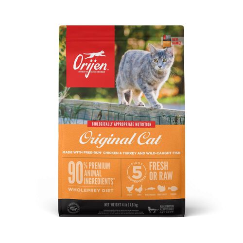 Orijen Fresh & Raw Animal Ingredients High Protein Original Dry Cat Food