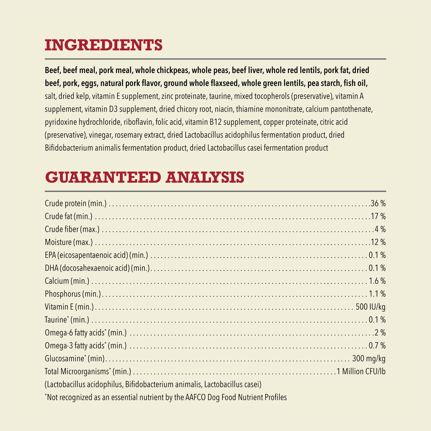 Acana Butcher's Favorites Farm-Raised Beef & Liver Recipe Dry Dog Food With Jerky Pieces, 17-Lb
