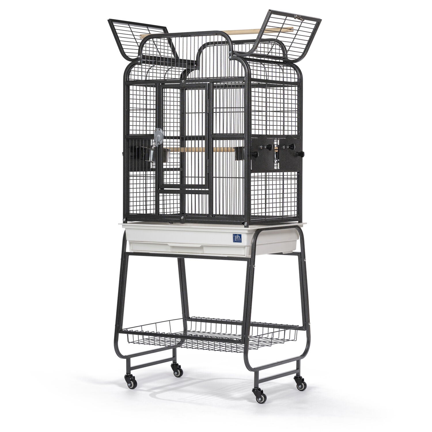 Prevue Pet Products On The Fly Playtop Bird Cage, Black