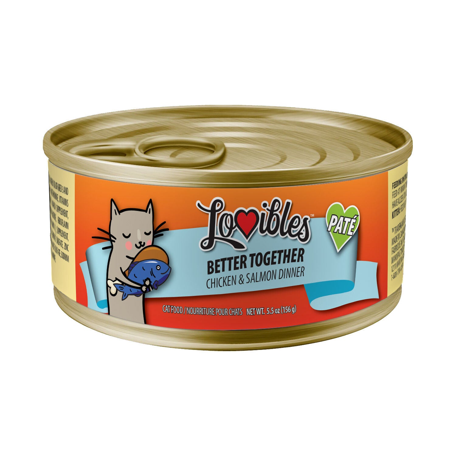 Salmon pate cat sales food