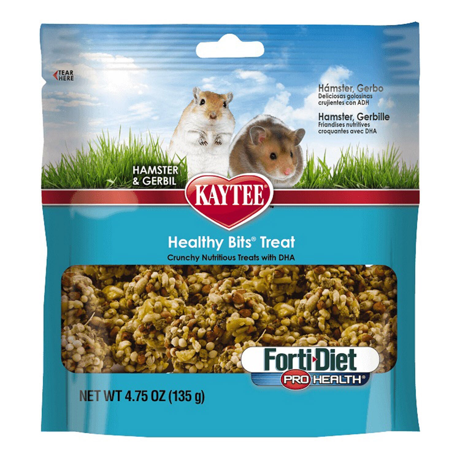 Kaytee Healthy Bits Hamster & Gerbil Small Animal Treat