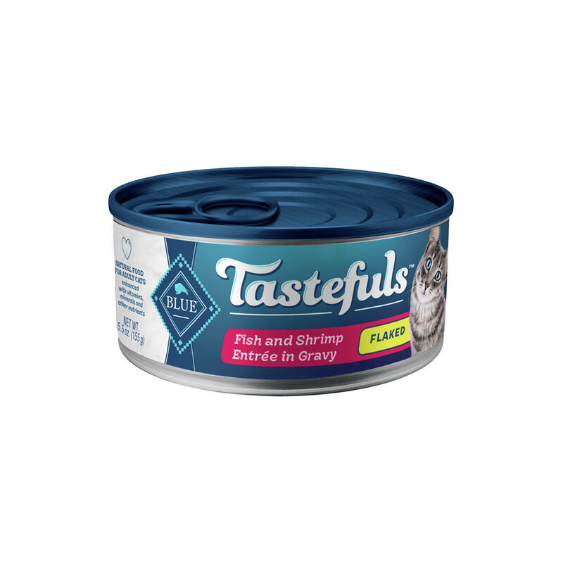 Tastefuls Adult Fish And Shrimp Entrée In Gravy Flaked Cat Food image number 1