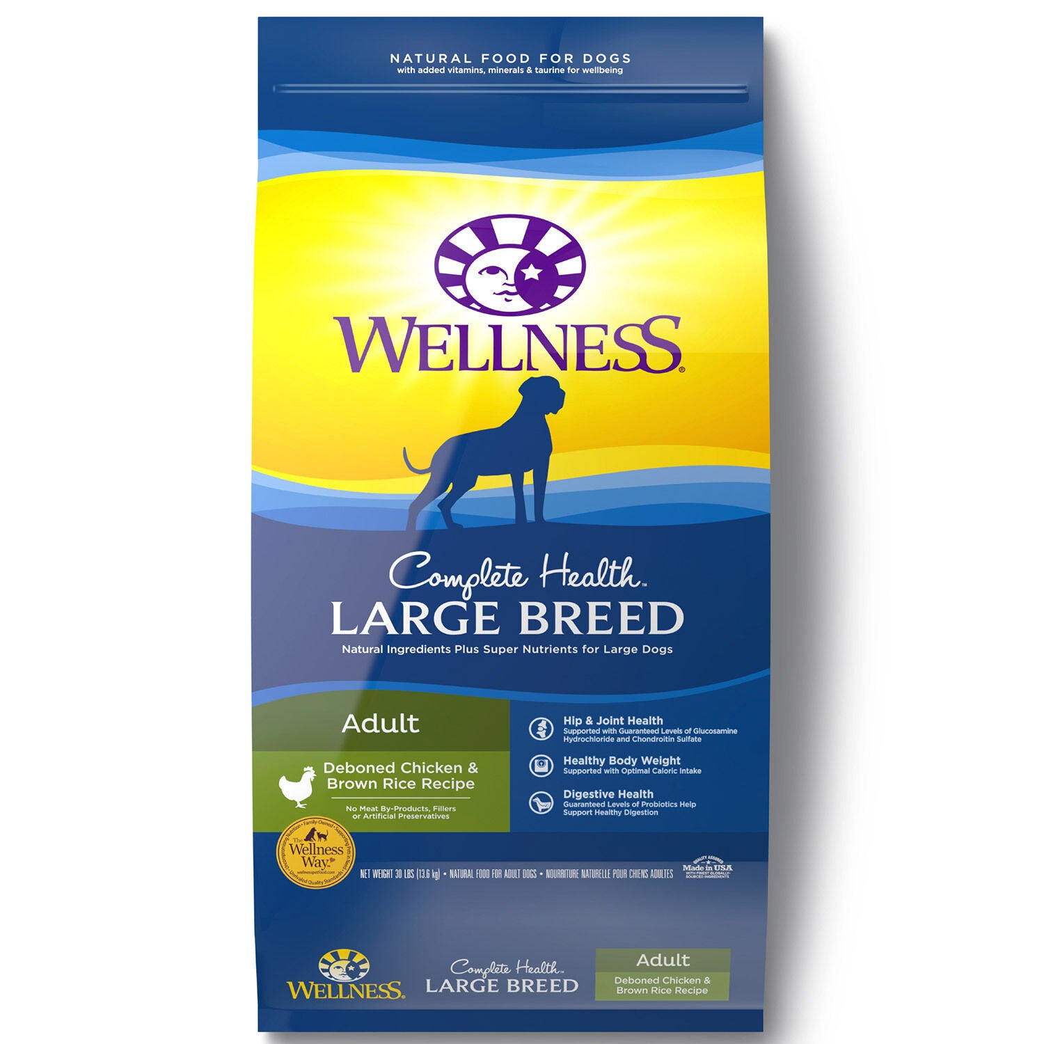 Wellness complete health shop large breed puppy food