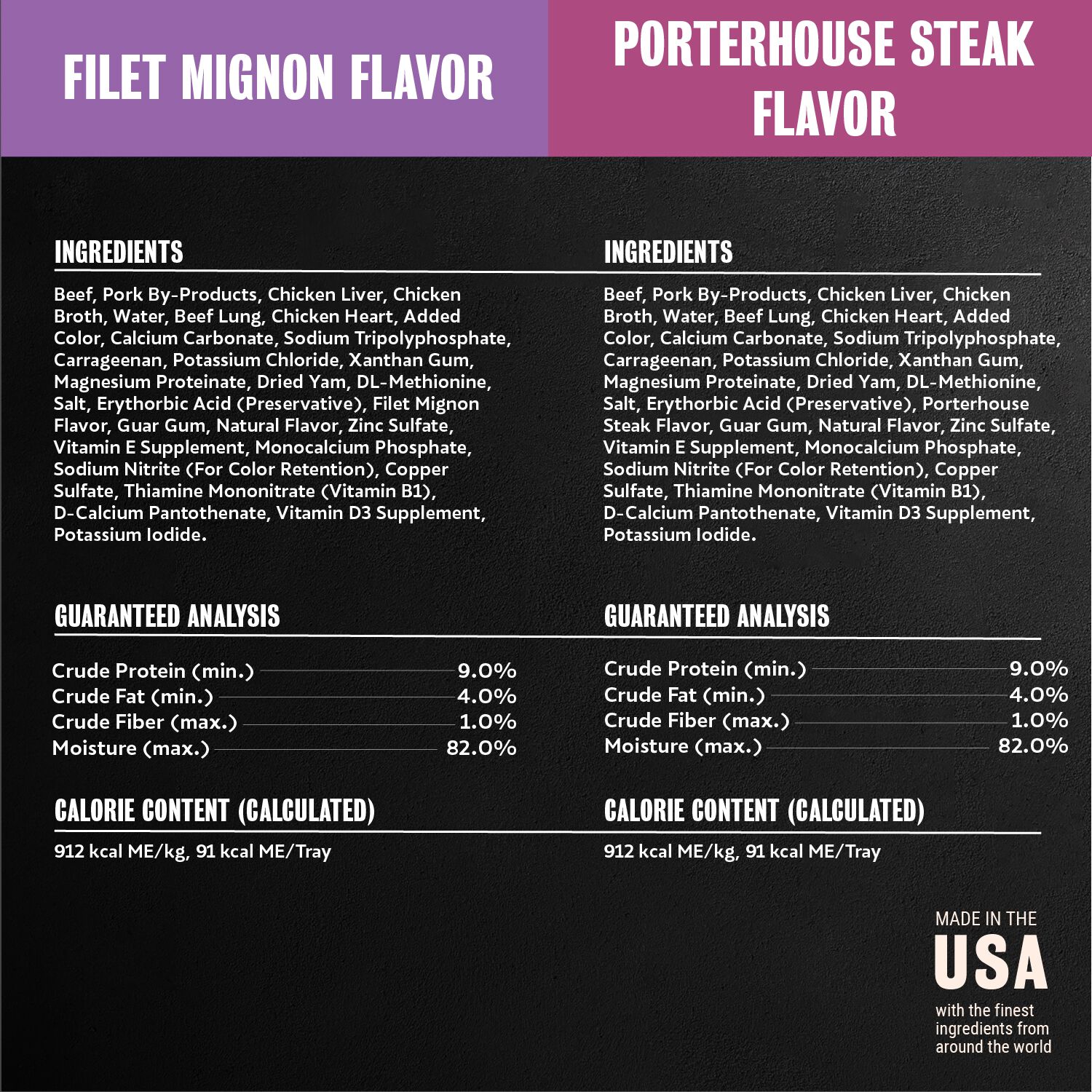 Cesar Filet Mignon & Porterhouse Steak Flavors Variety Pack Wet Dog Food, 3.5-Oz 12 Pack