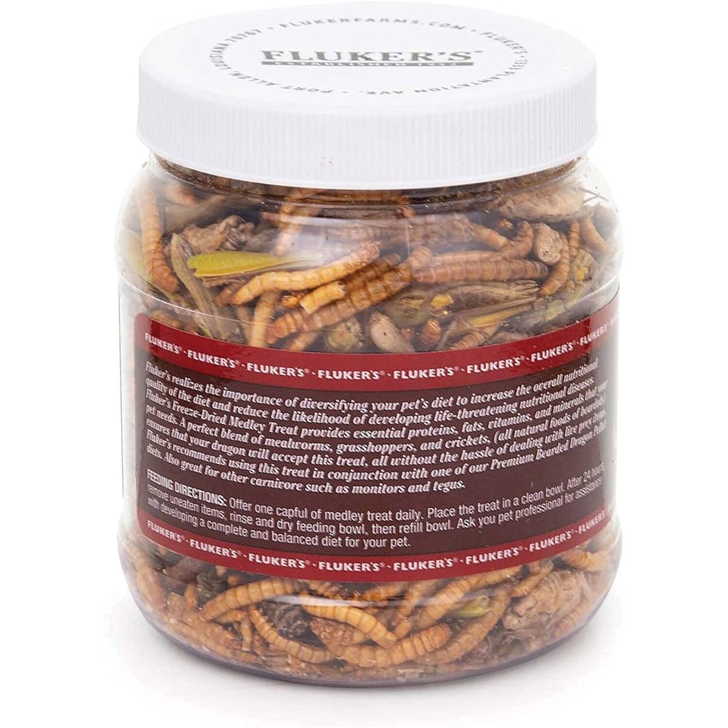 Fluker's Freeze Dried Medley Bearded Dragon Treat, 1.8-Oz