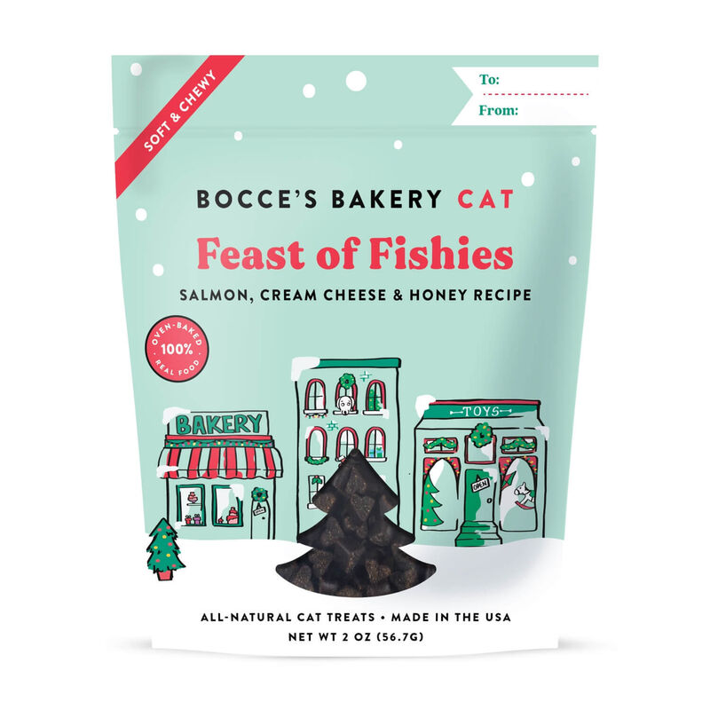 Feast Of Fishies 2oz Cat Treats image number 1