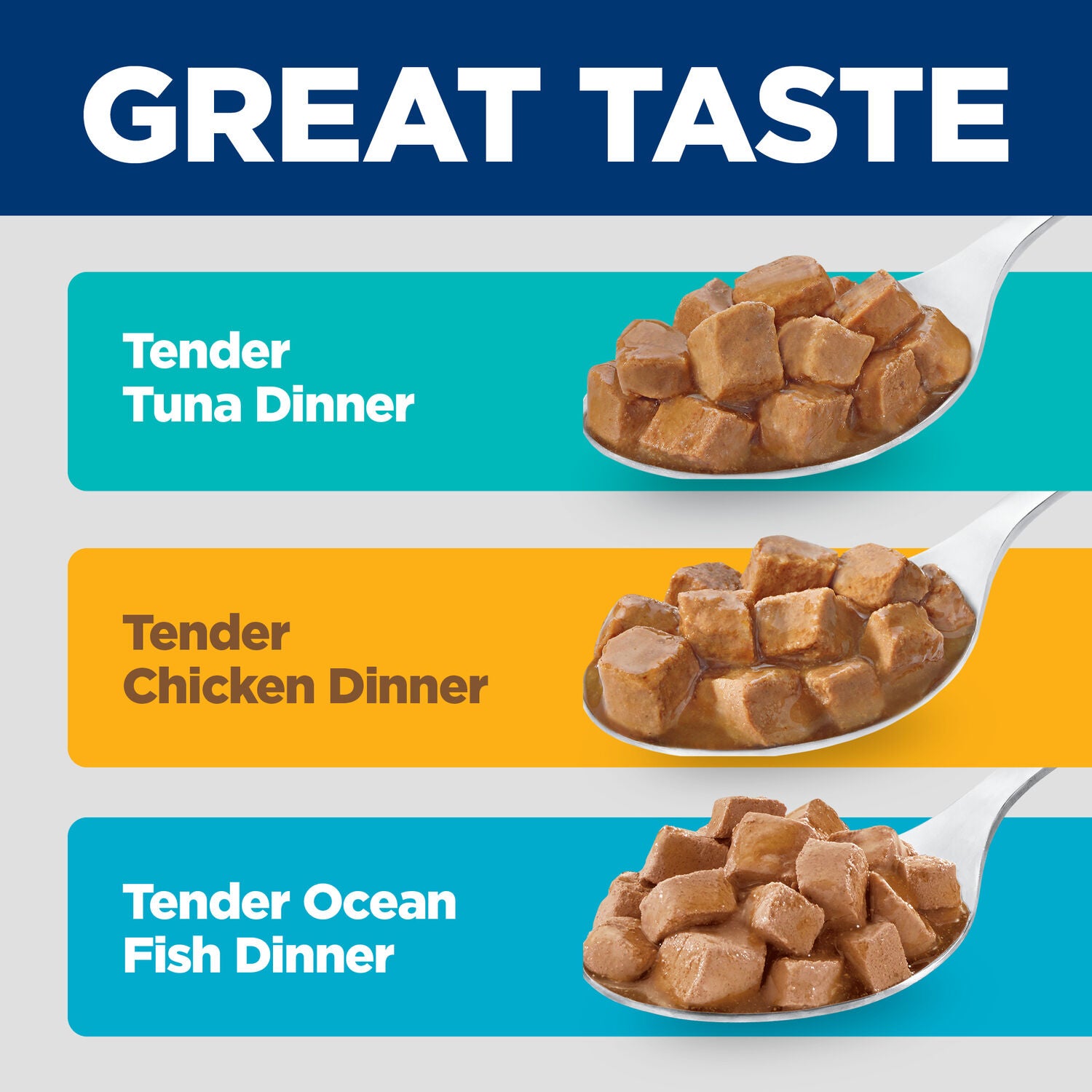 Hill's Science Diet Adult Wet Cat Food Variety Pack, Tender Dinner Chicken, Tuna, And Ocean Fish, 5.5-Oz, 12-Pack