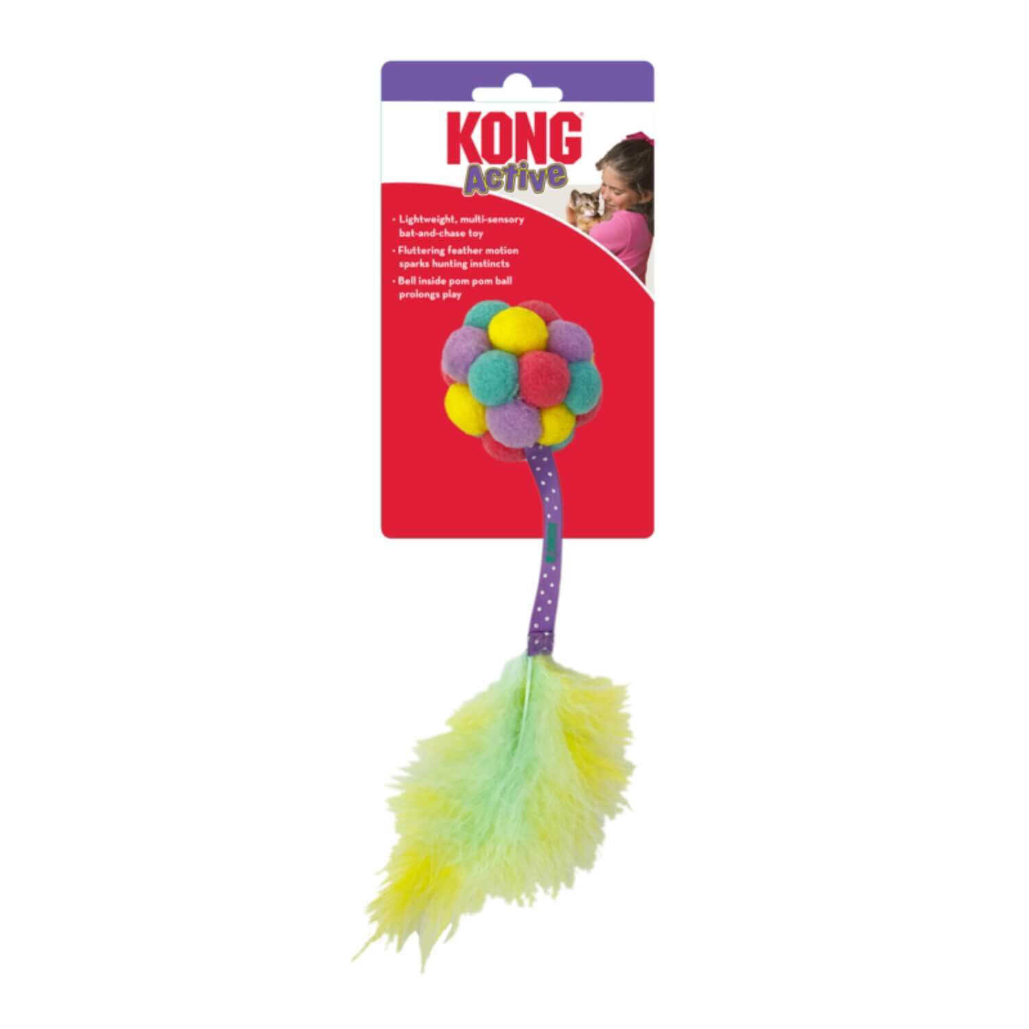 Kong Cat Active Bubble Ball Interactive Cat Toy, Assorted