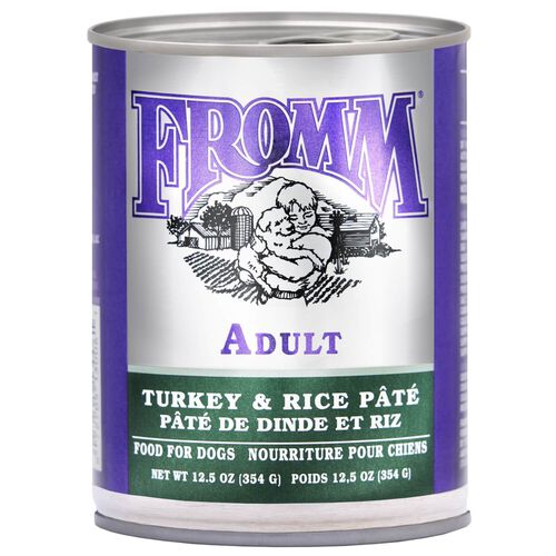 Fromm Classic Adult Turkey & Rice Pâté Food For Dogs 12.5 Oz