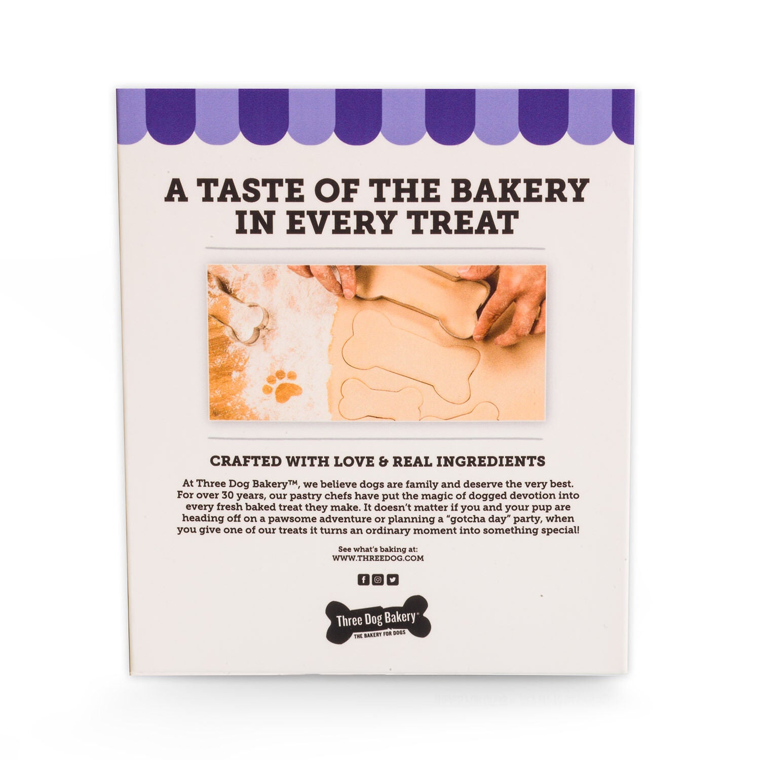 Three Dog Bakery Lick'n Crunch! Sandwich Cookies - Golden And Peanut Butter Flavours