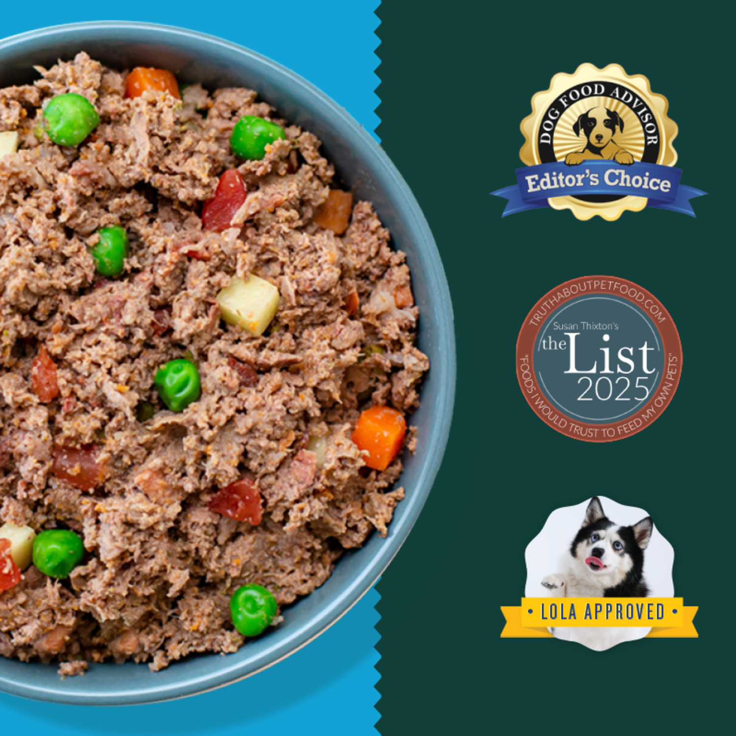 A Pup Above Gently Cooked Grain-Free Frozen Dog Food, Texas Beef Stew With Bone Broth, 7-Lb