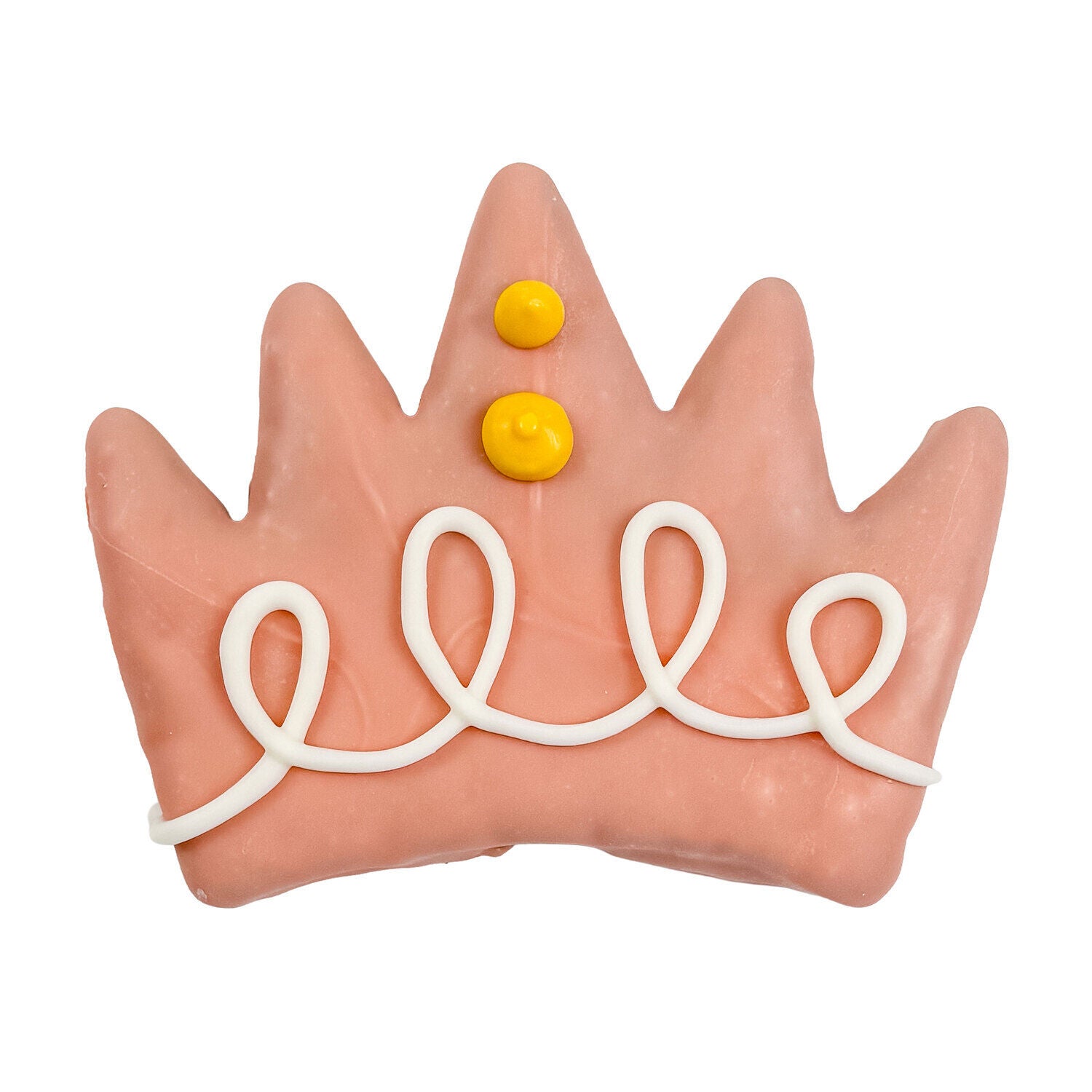 Bosco & Roxy's Pink Crown Cookie Dog Treat, 1-Each