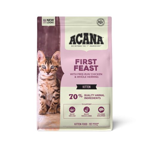 Acana® First Feast, Chicken And Fish Recipe Dry Cat Food For Kittens