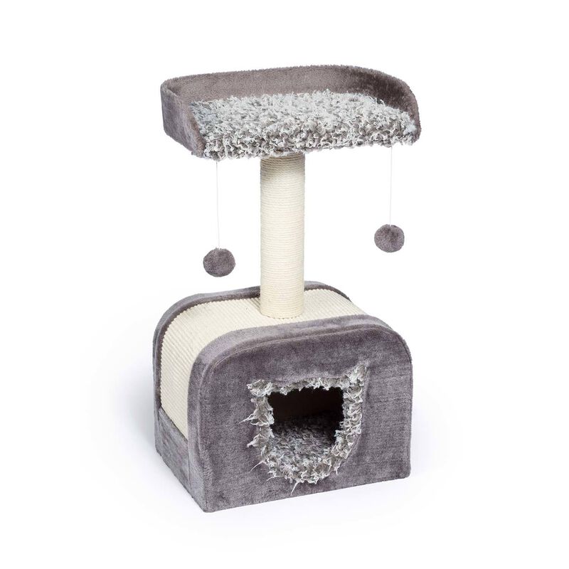 Prevue Pet Kitty Power Paws Shag Hideaway Cat Furniture