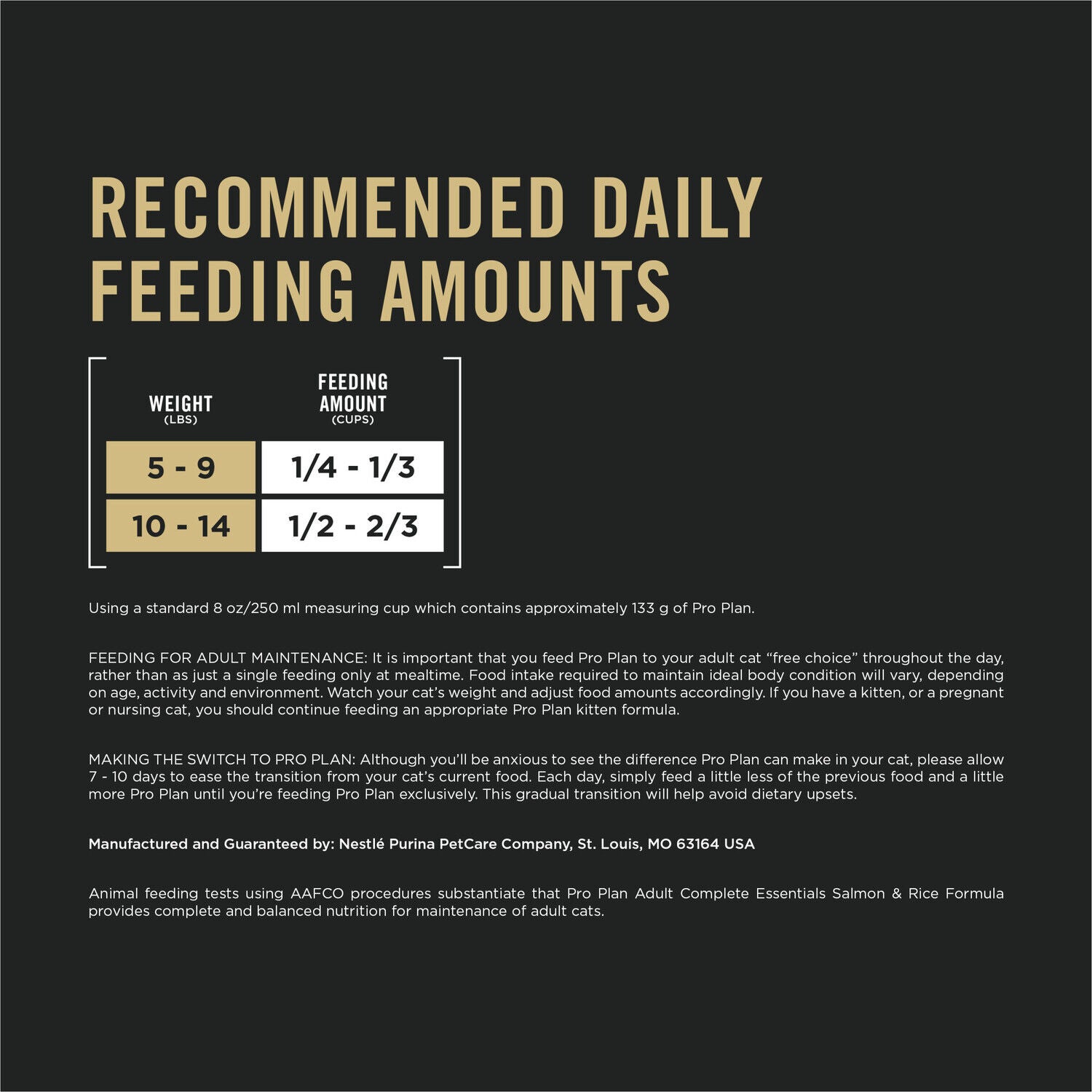 Purina Pro Plan Complete Essentials Salmon And Rice Formula Adult High-Protein Dry Cat Food, 16-Lb Bag
