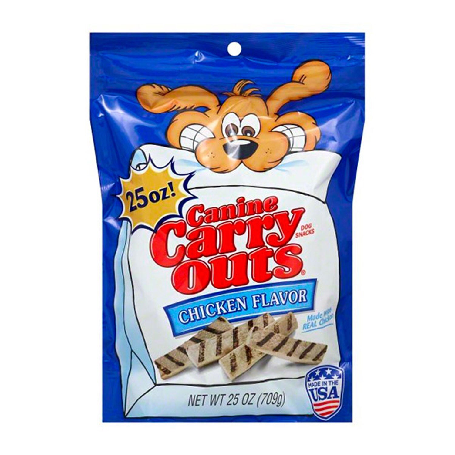 Canine Carry Outs Chicken Flavor Dog Treat