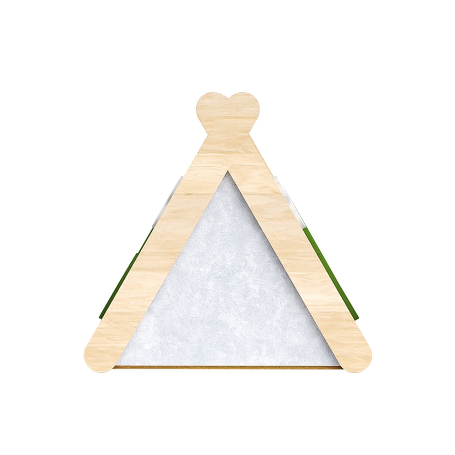 Mini & Moe Camping Tent Natural Wood Small Animal Hideout, 1 Each