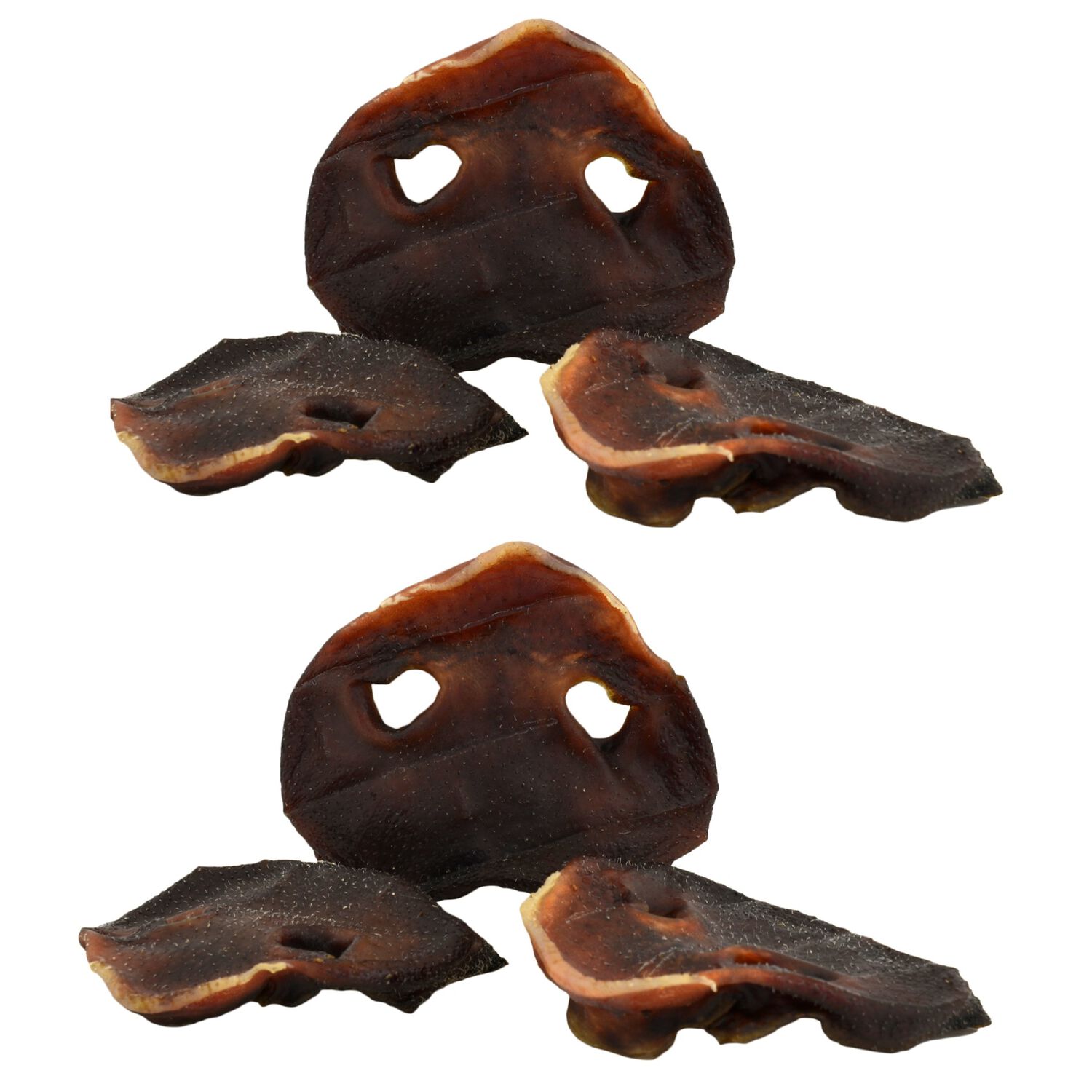 Jones Natural Chews Pig Snout Chewy Natural Dog Treat, 6 Each