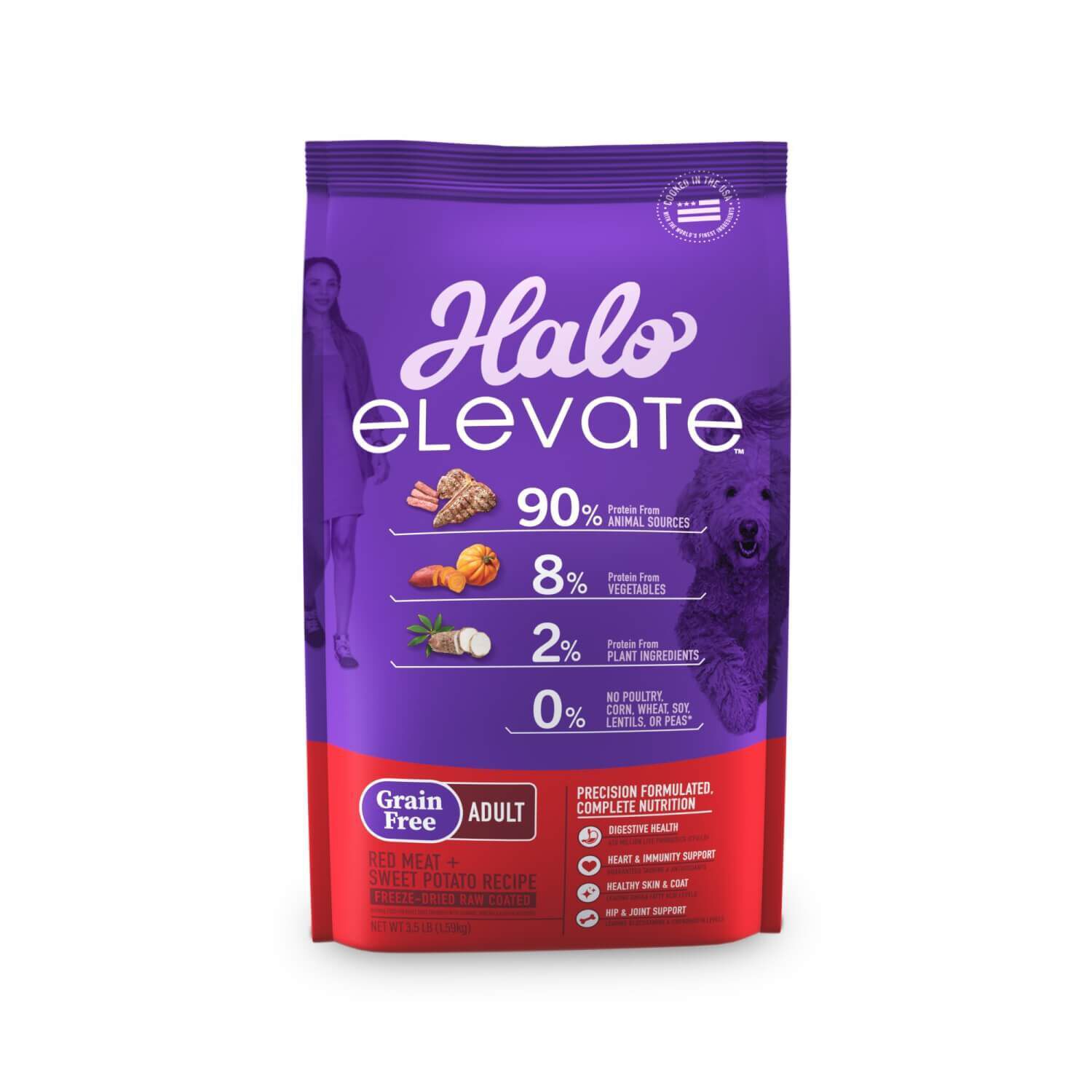 Halo adult dog sales food