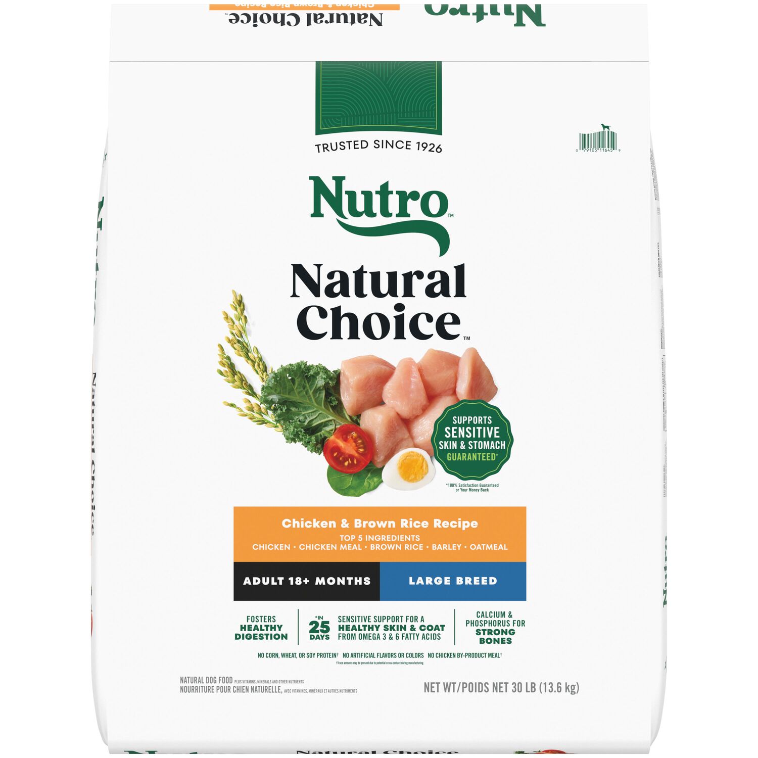 Nutro Wholesome Essentials Large Breed Adult Chicken, Whole Brown Rice & Sweet Potato Recipe Dog Food