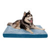 Two Color Fur & Suede Dlx Ortho Cushion   Asstd Colors thumbnail number 1